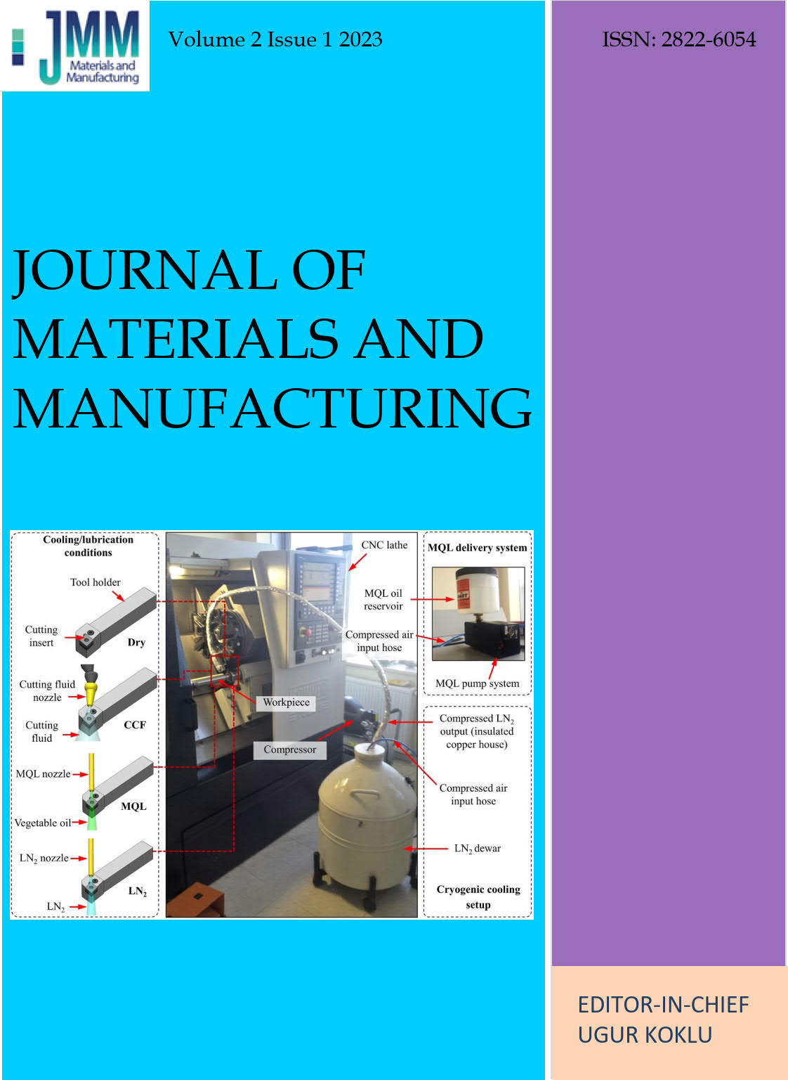 					View Vol. 2 No. 1 (2023): Journal of Materials and Manufacturing
				